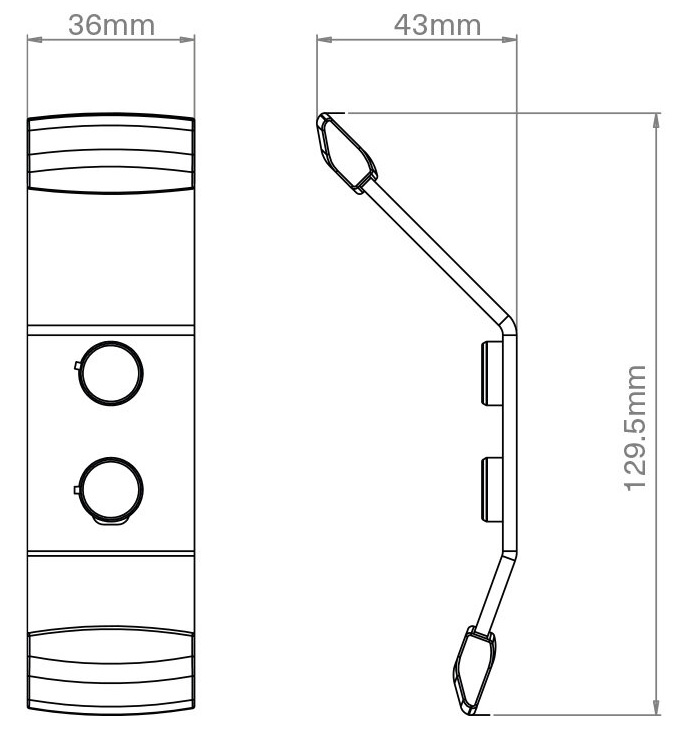 wall mount for sonos move diagram