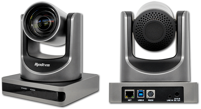 WyreStorm 1080P 12x Optical Zoom PTZ Conference Camera with USB 3.0 & Network Output