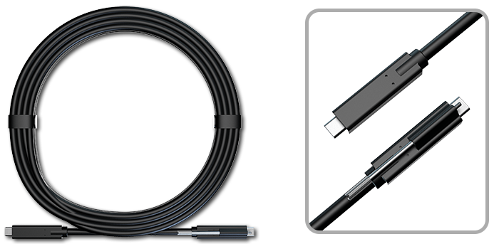 WyreStorm 15m USB-C Active Optical Cable