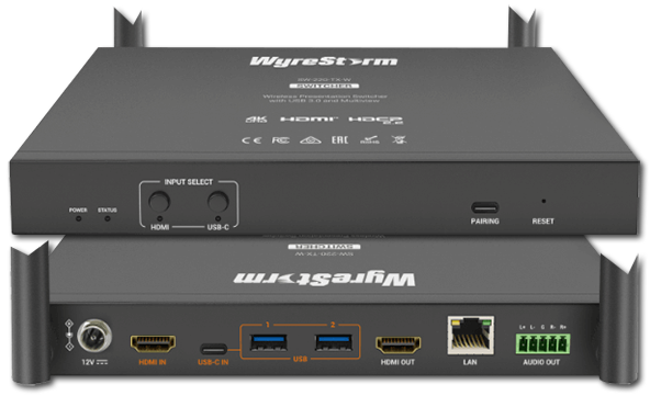 WyreStorm 2-Input 4K Presentation Switcher with Wireless Casting