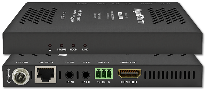 WyreStorm 4K HDR 4:4:4 60Hz HDBaseT Receiver with 2-Way IR and PoH