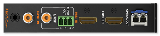 WyreStorm H2X 18Gbps HDMI In with MultiMode Fiber & Audio DSP Out Modular Matrix Card