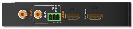 WyreStorm H2X HDMI In & Out, Audio Out, DSP Out Audio Zone Expansion Card