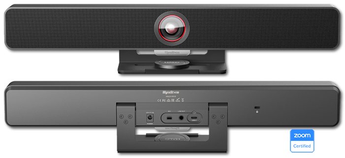 WyreStorm Halo VX10 v2 4K All-In-One USB-C Video Bar With Beamforming Mics