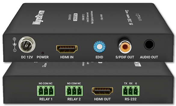 WyreStorm HDMI EDID Manager with Audio De-Embed & Relay Triggering