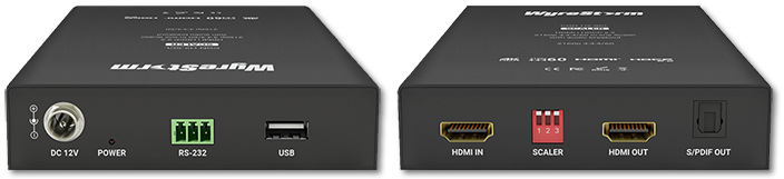 WyreStorm In-Line HDMI Scaler with Audio Breakout