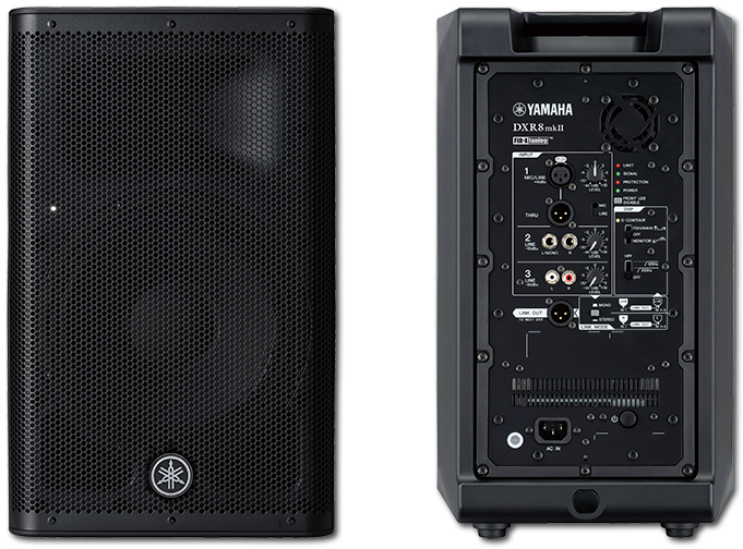 Yamaha DXR8MK2 8" Bi-Amp Powered Bass-Reflex Loudspeaker