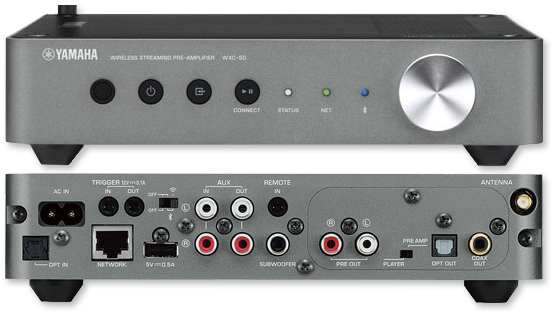 Yamaha WXC-50 MusicCast Wireless Streaming Preamplifier