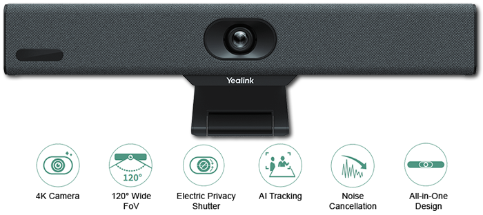Yealink MeetingBar A10 4K UHD All-In-One AI Based Android Video Bar