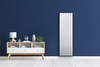 6 Tube - 63" x 17" Pensotti Vertical Steel Panel Radiator