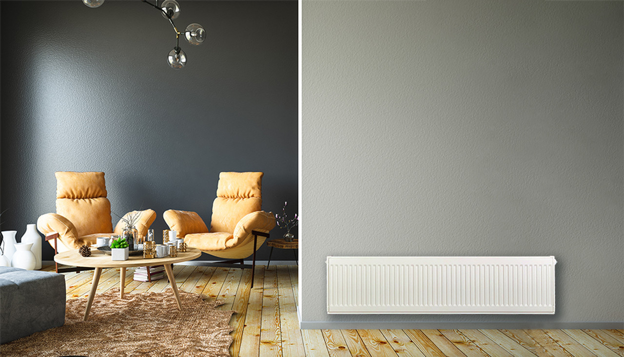 Pensotti 12" x  48" Double Panel Radiator