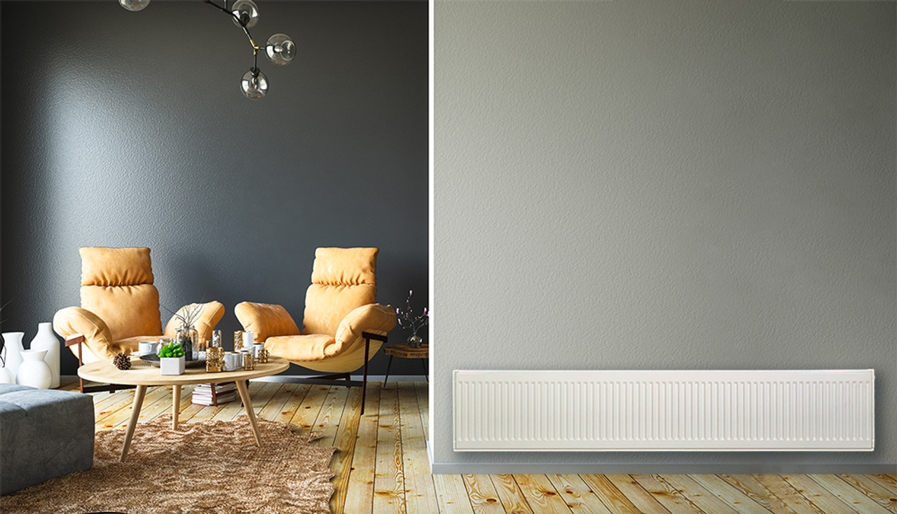 Pensotti 12" x  64" Double Panel Radiator