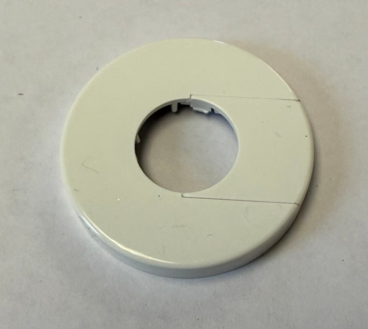 Pensotti - White Single Pipe Escutcheon