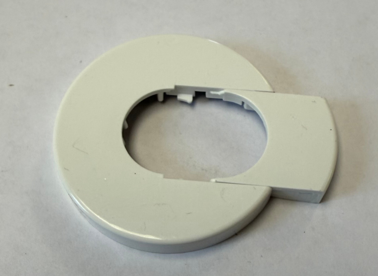 Pensotti - White Single Pipe Escutcheon