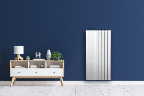 8 Tube - 47" x 23" Pensotti Vertical Steel Panel Radiator