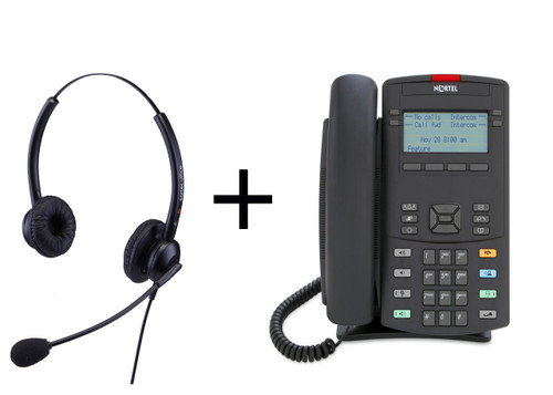 Package Offer on Nortel IP Phone 1220 Phone + Eartec 308D Headset