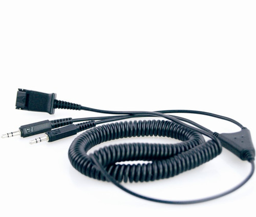 Eartec Office 3.5mm stereo PC connecting Cord EAR-QD001