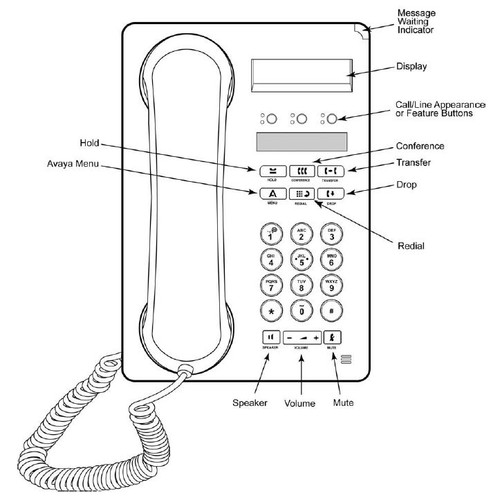 avaya landline phone manual