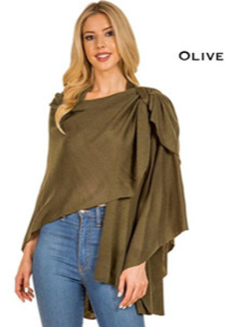 Lightweight Cape Olive