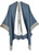 Reversible Cape Blue/Gray