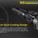 Nitecore Tm39 5200 Lumen Long Throw Rechargeable Flashlight