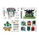 Paladone Minecraft Desktop Decals