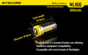 Nitecore Li-Ion Rechargebale Battery Rcr123A (3.7V, 650Mah)