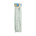 JACKSON 6-Way Powerboard Surge Protected with 2x double spaced Ports.