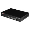 EDIMAX 10-Port Gigabit Long Range PoE+ Web Smart Switch with 2x SFP Slots