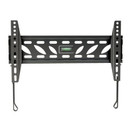BRATECK 32''-55'' Fixed TV wall mount Max load: 50Kgs. VESA support: 100x100,200x100,200x200,400x200 Built-in bubble level. Curved display compatible. Colour: Black.  LCD-LP10-24F