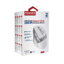 PROMATE Ergonomic Silent Click Wireless Mouse with up to 2200 DPI.