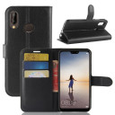 Huawei Nova 3e PU Wallet Case
Black
