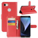 Google Pixel 3 PU Wallet Case
Red