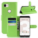 Google Pixel 3a PU Wallet Case
Green