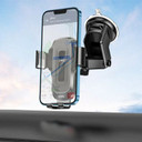 Hoco 15W Automatic Clamping Wireless Charging Phone Holder for Windshield / Dashboard (HW3)