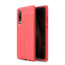 Huawei P30 Leather Texture TPU Back Case