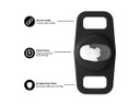 Casemate Dog Collar Mount - AirTag - Black