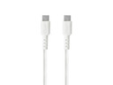 3sixT Tough USB-C to USB-C 5A Cable 1.2m - White