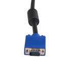 DYNAMIX 0.5m VESA DDC1 & DDC2 VGA Male/Male Cable - Moulded - BLACK Colour. Coaxial Shielded