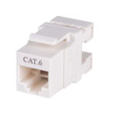 DYNAMIX Cat6 Keystone RJ45 Jack for 110 Face Plate. T568A/T568B Wiring. 180 Jack.