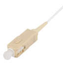 DYNAMIX 2M SC Pigtail OM1 1x Piece White - 62.5/900um Multimode Fibre - Tight Buffer LSZH Jacket