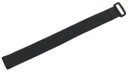 DYNAMIX Hook & Loop Cable Tie - 300mm x 20mm - BLACK Colour (Packs of 10)