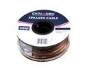 DYNAMIX 30m 14AWG/2.08mm Speaker Cable - OFC 42/0.25BCx2C - Clear PVC Insulation - OD: 3.5 x 7.0mm. Meter Marked