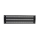 DYNAMIX AV Rack 3RU metal blanking panel with vented holes - with #10-32 and #10-32 screws