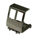 DYNAMIX 2 Port Keystone to DIN Mount Metal Adapter Plate