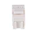 DYNAMIX Cat6 Keystone Shuttered 180 RJ45 Jack. Suitable for Open Keystone Plates Only - NOT face plate adapter clips