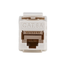 DYNAMIX Slimline Cat6A UTP jack. Colour White