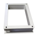 DYNAMIX Floor Mount Plinth for 400mm Deep Outdoor Wall Mount Cabinet. (600 x 400 x 100mm).