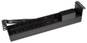 DYNAMIX 20 Outlet Horizontal Power Rail  (16x 10A IEC C13 & 4x 16A IEC C19). with 6KA C-Curve Circuit Breaker. Integrated 2m power cord (16A IEC C20) 2RU. Colour Black.