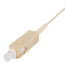 DYNAMIX 2M SC Pigtail OM4 6x Pack Colour Coded - 900um Multimode Fibre - Tight Buffer LSZH Jacket